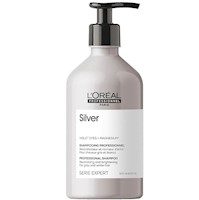 Shampoo para Cabello Gris o con Canas LOreal Silver 500ml
