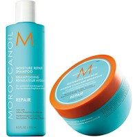 Shampoo Reparador 250ml + Mascarilla Moroccanoil Repair