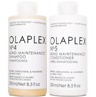 Olaplex N°4 + N° 5 Shampoo Reparador + Acondicionador