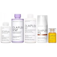 Olaplex N°3 + N°4P + N°5 + N°6 + N°7 Tratamiento Cabello Rubio