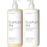 Olaplex N°4 + N° 5 Shampoo Reparador 1000ml + Acondicionador