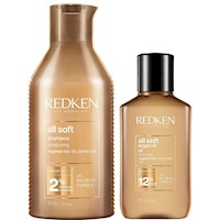 Shampoo Hidratante 300ml + Aceite de Argán Redken All Soft