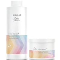 Shampoo para Cabello Teñido 1000ml + Mascarilla Wella Color Motion