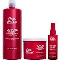 Shampoo Litro+ Acondicionador+ Miracle Hair 95ml Wella Ultimate Repair