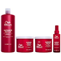 Shampoo 1000ml Acondicionador Mascarilla Miracle Wella Ultimate Repair