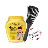 Mascarilla 2En1 Amido De Milho Skala Cabello Seco (1Kg)+ Peine Regalo