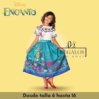 Vestido Mirabel Encanto Disney - Talla 6 hasta 16