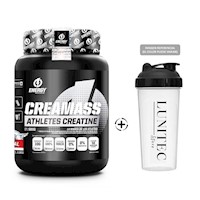 Creatina Energy Nutrition Creamass Athletes Creatine 500G Natural+ Shaker