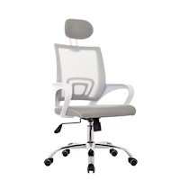 Silla de Oficina Atlantis Gris Presidente Ofideas