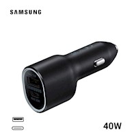 Cargador de Auto EP-L4020 Duo Carga Super Rapida 40w usb-A y Usb-C