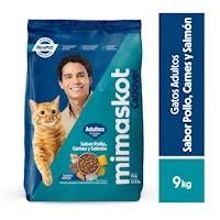 MIMASKOT ALIMENTO PARA GATOS POLLO 9KG