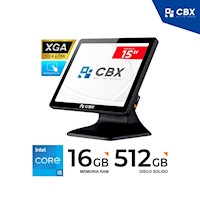 TERMINAL DE VENTA CBX EPOS-6520 PLUS 15" INTEL I5-8 16GB RAM DDR3 SSD 512GB WIFI TOUCH