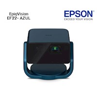 Proyector Laser Portátil Smart Epiqvision Ef22 - Azul Zafiro
