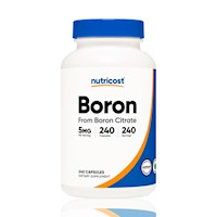 Boron Boro Citrato Nutricost 240 Capsulas