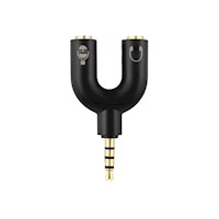 Adaptador de Audio 3.5mm para Auriculares y Microfono