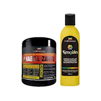 Anabolizante Capilar 1Lt + Aditivo Keraplex Forta Y Restaur 120Ml La Brasiliana