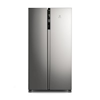 Refrigeradora Electrolux 436LT Side by Side Inverter ERSA44V2HVG Silver
