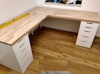 Escritorio Gamer en L Malva 180cm