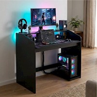 Escritorio Gamer Merci Hogar Neo Negro