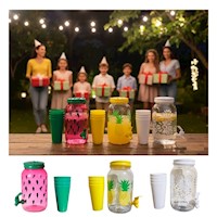 Dispensadores de Agua Jgo 3 Unds de 3 Lts