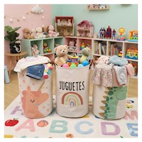 Cesto Infantil para Ropa y Juguetes Pack 3 Unds