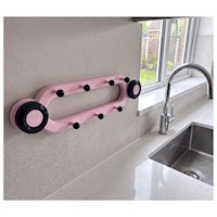 Colgador Multiple con Ventosas Jgo 3 Unds R3