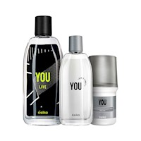 You Live Fragancia 90ml con You Clásica 50ml y Deo