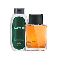 Salvaje Colonia de Hombre con Talco Perfumado