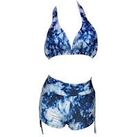 Bikini Short Top Azul GL-22