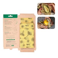 Kipuy Envoltorios Sostenibles para Alimentos Diseño Abejas