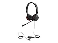 AUDIFONO MICROFONO JABRA EVOLVE 30 II ESTÉREO NEGRO