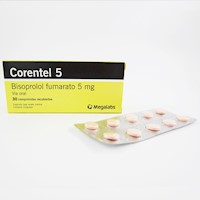 Corentel 5 Mg Comprimidos - Caja 30 UN