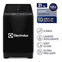 Lavadora Inverter Electrolux 21KG EWIJ21F2XSYB Negro