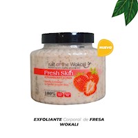 EXFOLIANTE CORPORAL DE FRESA WOKALI