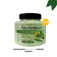 EXFOLIANTE CORPORAL DE PEPINO WOKALI