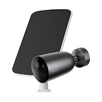EZVIZ - Cámara WiFi EB3 2K 3MP con Batería y Panel Solar - Negro