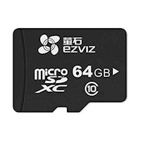 EZVIZ - Memoria MicroSD 64GB Clase 10 para Cámaras de Vigilancia