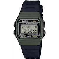 Reloj Casio Digital F-91WM-3ADF Hombre
