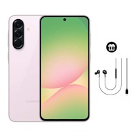 Celular Samsung Galaxy A56 256GB Light Pink + Audífonos tipo C