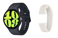 Smartwatch Samsung Galaxy Watch6 (Bluetooth, 44mm) Graphite + Correa