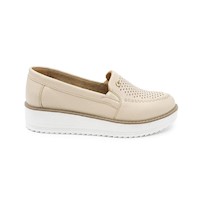 ZAPATO MUJER MIKAELA CASUAL VAINILLA MS832