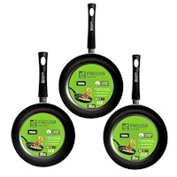 Juego de Sartenes Facusa Yana 20, 24 y 26