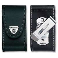 Estuche Con Clip De Piel Para Cinturón Victorinox Negro