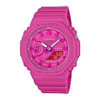 Reloj G-SHOCK GMA-S2100P-4A Carbono/Resina Mujer Rosado