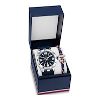 Set Reloj y Bracalete para Hombre Tommy Hilfiger