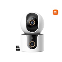 Cámara Seguridad Xiaomi C300 DUAL 3MP 2 lentes Detección IA Personas Audio Doble vía 256GB