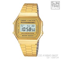 RELOJ DIGITAL HOMBRE A168WG-9WDF CASIO DORADO CLASICO 1030124