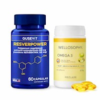 Resverpower y Omega 3 Wellosophy