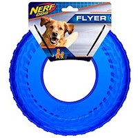 Frisbee o Flyer De Goma Para Perro Nerf - Azul