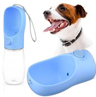 Botella Bebedero Portátil Para Mascotas Perros y Gatos 500 ml